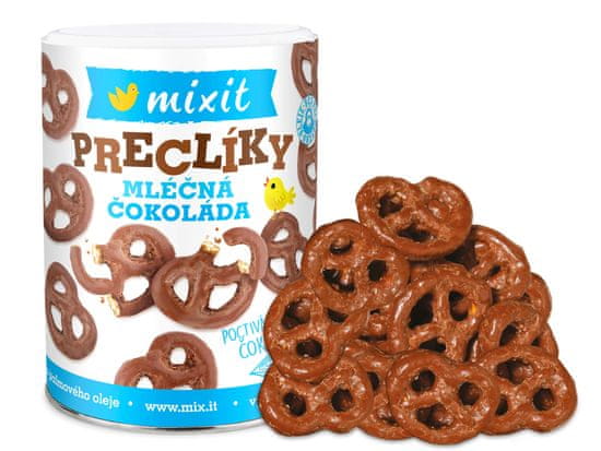 Mixit Mixit Preclíky Mléčná čokoláda 250 g