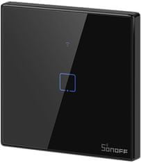 Sonoff Chytrý vypínač WiFi + RF 433 T3 EU TX (1-channel) černá