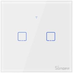 Sonoff Chytrý vypínač WiFi + RF 433 T1 EU TX (2-channel) bílá