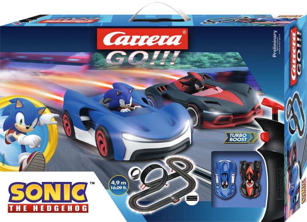 Levně Carrera Autodráha GO 62566 Sonic 4,9