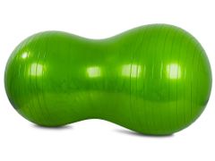 Verk 14285 Gymnastický míč tvarovaný 45 x 90 cm s pumpičkou zelený