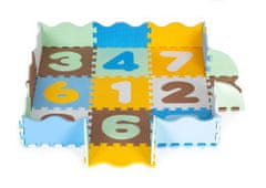 iPlay Vzdělávací pěnová podložka hrací ohrádka puzzle pro děti