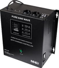 MHpower MHPower záložní zdroj MHPower MSKD-300-12, UPS, 300W, čistý sinus, 12V, solární regulátor MPPT