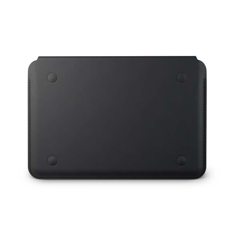 Levně EPICO kožené pouzdro pro MacBook Air 15" - černé (9911141300041)