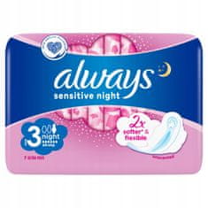 Always Sensitive Night s křidélky 8 ks.