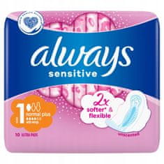 Procter & Gamble Hygienické vložky Always ultra sensitive s křidélky 8 ks.