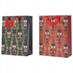Kaemingk Vánoční dárková taška ozdobná 32 cm