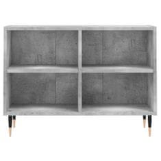 Greatstore TV skříňka betonově šedá 69,5 x 30 x 50 cm kompozitní dřevo