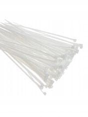 Dedra Bílé kabelové pásky 3,6 x 300 mm 100 ks