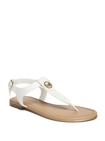 Guess GUESS dámské sandále Carmel bílé