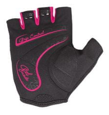 Etape Betty cyklistické rukavice černá-růžová M