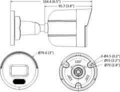 4DAVE HiLook IP kamera IPC-B149HA/ Bullet/ 4Mpix/ 2.8mm/ ColorVu/ Motion detection 2.0/ H.265+/ krytí IP67/ LED 30m