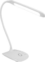 REMAX Colorway stolní LED lampa / CW-DL07FB-W/ Flexible 360°/ Integrovaná baterie / Bílá