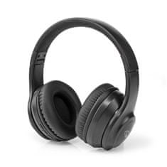 Nedis HPBT2261BK ANC Bluetooth headset, 16 hod provoz, černá