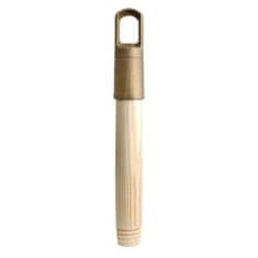 Tyč 125cm - natural/dřevo - hrubý závit