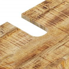 Vidaxl 5dílná koupelnová sestava masivní mangovníkové dřevo