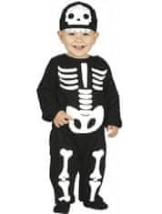 Dětský kostým kostra - kostlivec - Halloween - vel.12-18 měsíců
