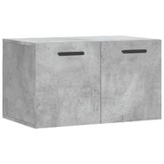 Vidaxl Nástěnná skříňka betonově šedá 60x36,5x35 cm kompozitní dřevo