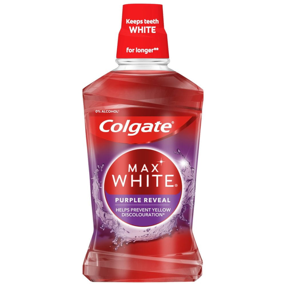 Levně Colgate Max White Purple Reveal ústní voda 500 ml