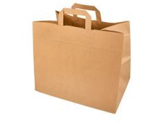 MEDI-INN Papírová taška hnědá, 27x32x21,5