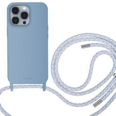 Artwizz ArtWizz HangOn Silicone kryt pro iPhone 13 Pro se šňůrkou Modrá