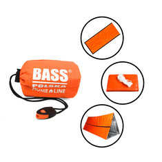 Bass Izotermická nouzová folie/spacák 212x90cm, s píšťalkou BP-BH41980