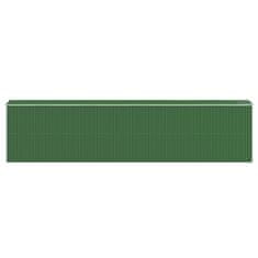 Vidaxl Zahradní kůlna zelená 192x855x223 cm pozinkovaná ocel