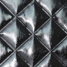 Standom STANDOM Koženkové čalounění dveří vzor KARO T3 Černá lakovaná velké 10x10 pro dveře 60, 70, 80 a 90cm