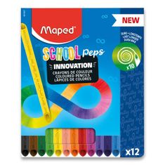 Maped Pastelky Maped School Peps Infinity 12 barev