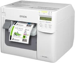 Epson ColorWorks C3500-012CD, USB, LAN, bílá (C31CD54012CD)