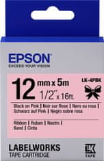 Epson LabelWorks LK-4HKK, páska pro tiskárny etiket, 12mm, 5m, Zlatá-námořní (C53S654031)