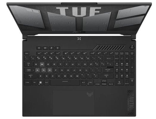 herný notebook Asus TUF Gaming A15 2023 15,6 palcov Full HD IPS displej AMD Ryzen NVIDIA GeForce RTX 40 WiFi ax SSD RAM DDR5 zvuk Dolby Atmos certifikovaná odolnosť MIL-STD-810H