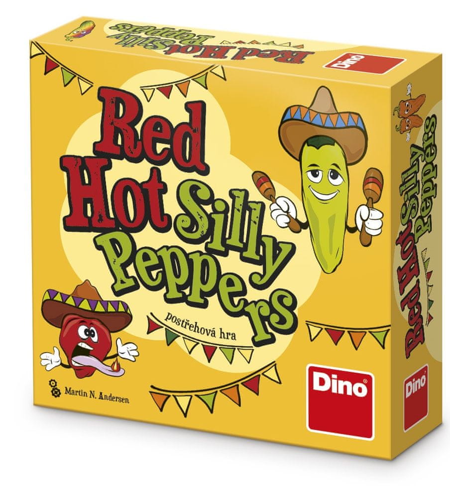 Dino Red hot silly peppers