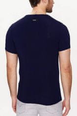 Guess Guess pánské pružné tričko tmavě modré Velikost: XL