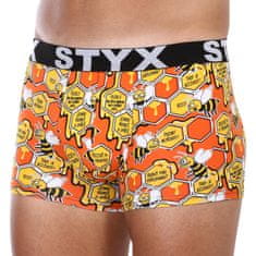 Styx 3PACK pánské boxerky art sportovní guma vícebarevné (3G12914) - velikost XL