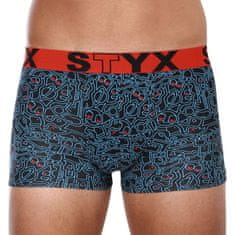 Styx 6PACK pánské boxerky art sportovní guma vícebarevné (6G12697124) - velikost XL