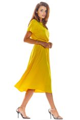 Infinite You Dámské mini šaty Guinendole A296 žlutá M