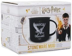 CurePink Smaltovaný keramický hrnek Harry Potter: Kouzlo (objem 430 ml)