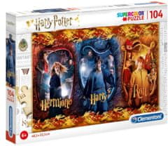 CurePink Puzzle Harry Potter: Hlavní postavy (48,5 x 33,5 cm)