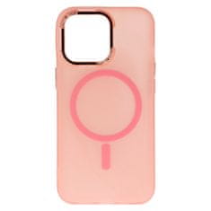 Case4mobile Case4Mobile MagSafe pouzdro Frosted pro iPhone 14 Pro Max - růžové