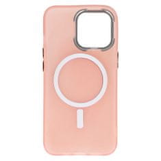 Case4mobile Case4Mobile MagSafe pouzdro Frosted pro iPhone 14 Plus - růžové