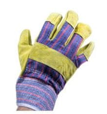 4Cars 4CARS Zimné pracovní rukavice - kožené