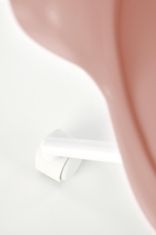 Halmar Židle pro mládež Gasly růžovo-bílá