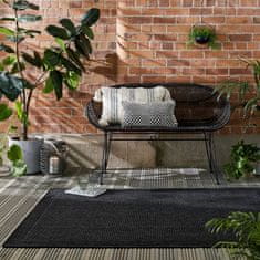 Flair Kusový koberec Aruba Alfresco Weave Charcoal – na ven i na doma 80x150