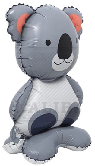 levnelampiony.eu Koala samostatně stojící nafukovací balónek 37 x 58 cm (F411)