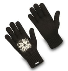 Exquisiv Vlněné rukavice Subzero Snowflake S / Black
