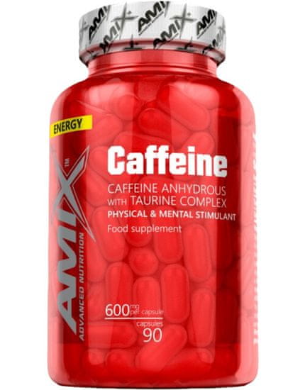 Amix Nutrition Caffeine with Taurine 90 kapslí