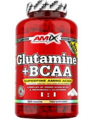 Amix Nutrition Glutamine + BCAA 360 kapslí