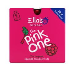 Ella's Kitchen BIO PINK ONE ovocné smoothie s rebarborou (5x90 g)