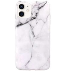 WOZINSKY Wozinsky Marble silikónové pouzdro pro Apple iPhone 13 - Bílá KP10048